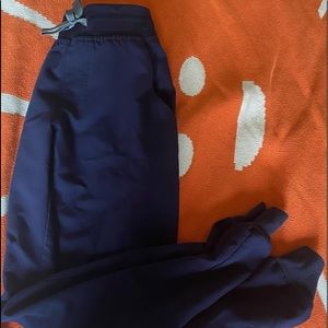 SOLD figs navy jogger bottoms size xs